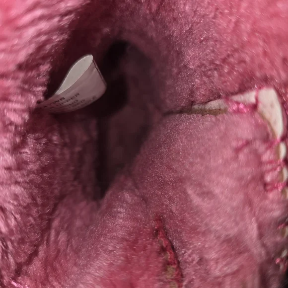 Warm Fuchsia Kids Boots - Picture 8 of 9